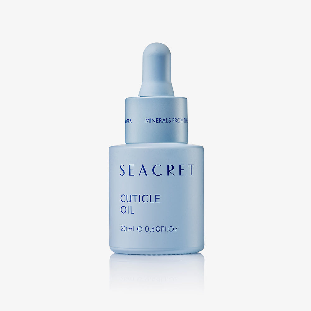 SEACRET Fast-Absorbing Cuticle Oil bottle and applicator