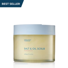 Salt and Botanical Oil Body Scrub - Pomegranate 