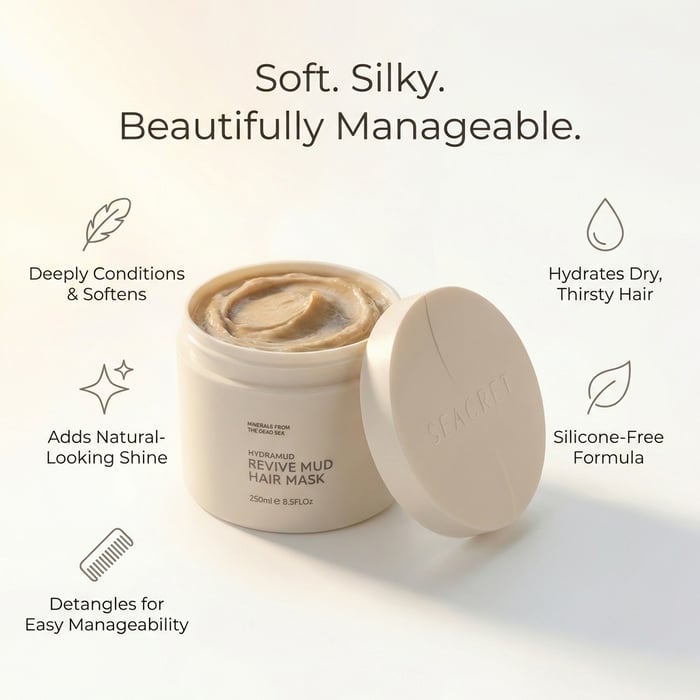 HydraMud Revive Mud Hair Mask | SEACRET