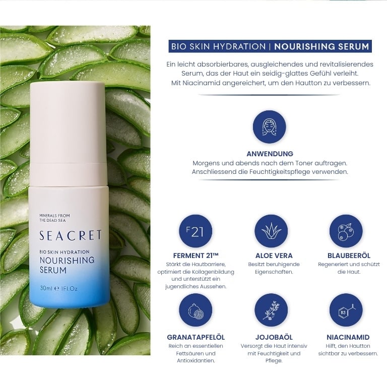 Seacret Bio Skin Hydration Nourishing Serum