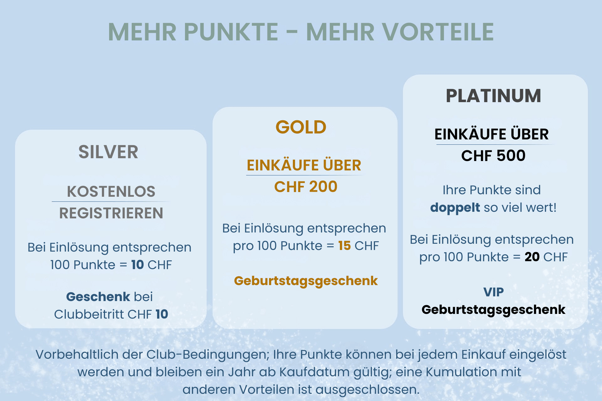 seacret club point system
