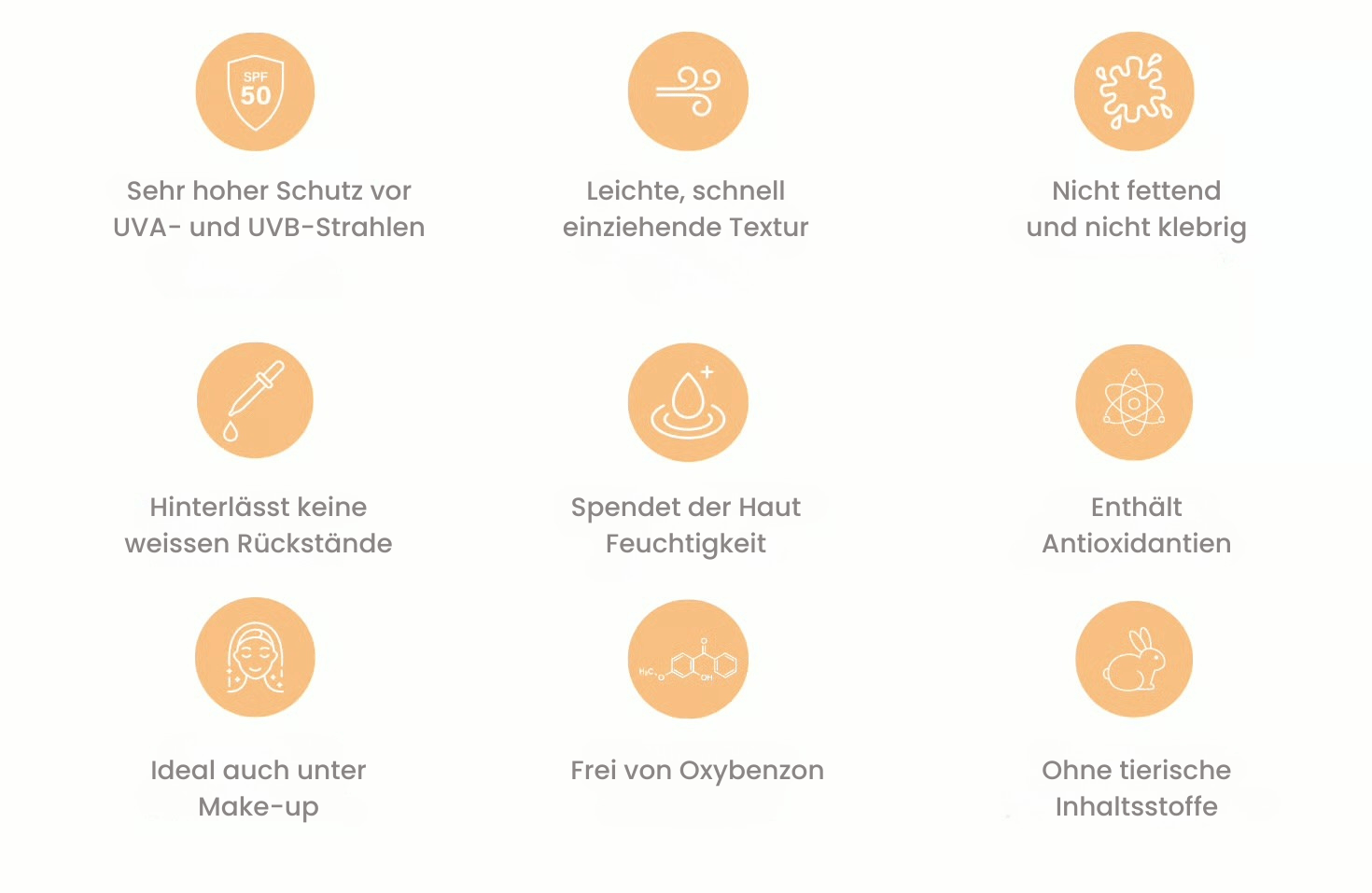 SPF 50 SOFT FEEL SUN CREAM BENEFITS