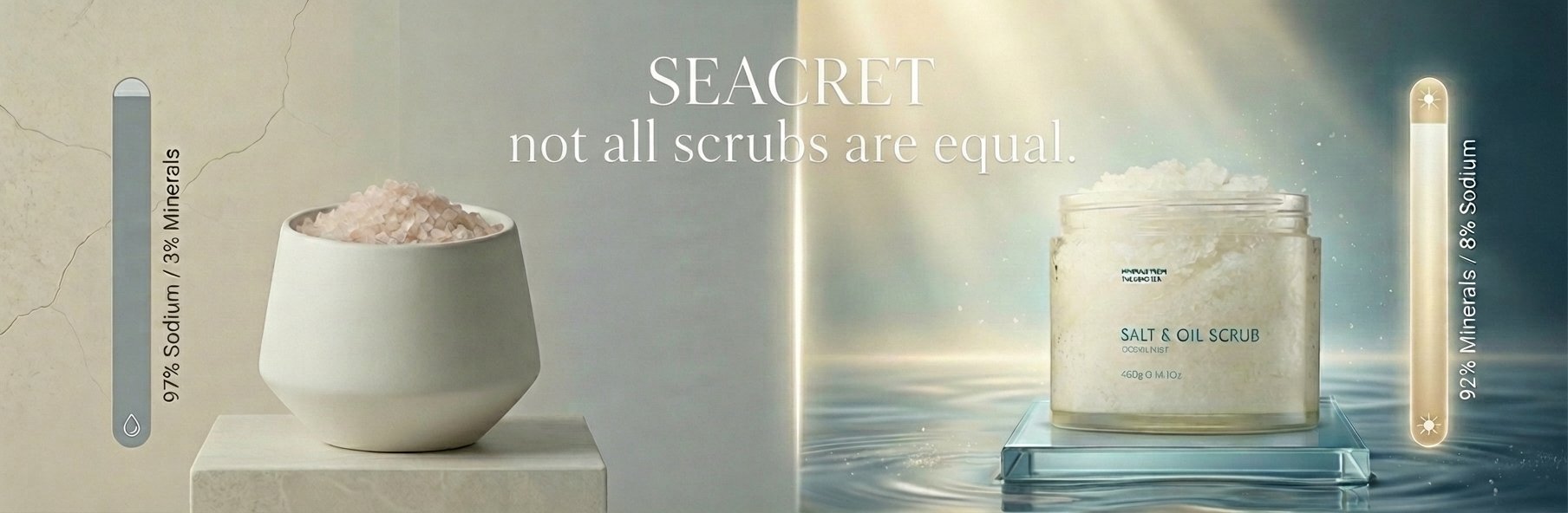 Salt & Oil Scrub more than just Salt