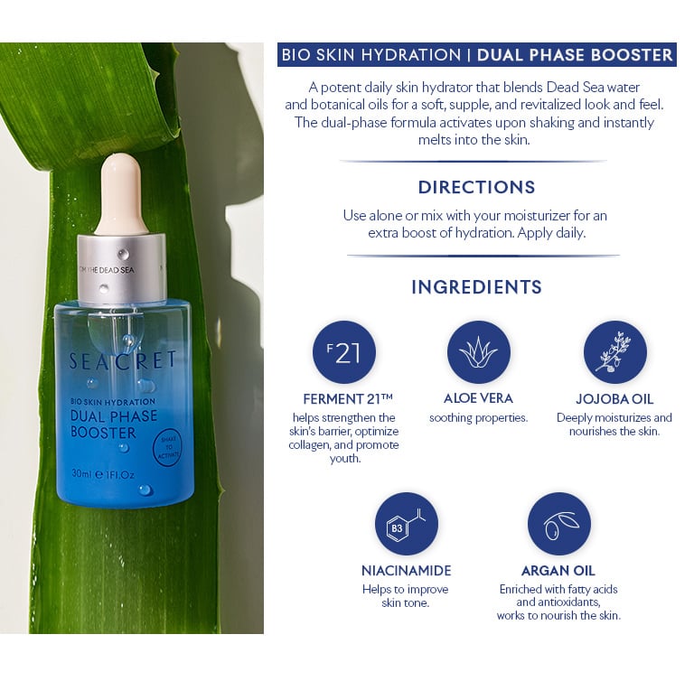 Bio Skin Hydration Dual Phase Booster Benefits