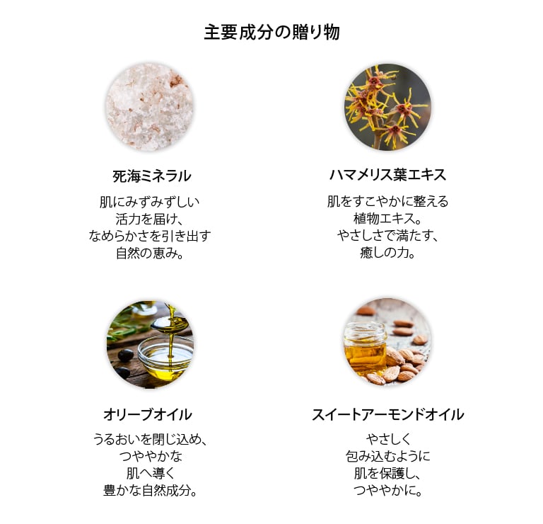 SEACRET ミネラルソープ4個セット 健康で輝く肌のためのミネラル豊富なマッサージソープ
