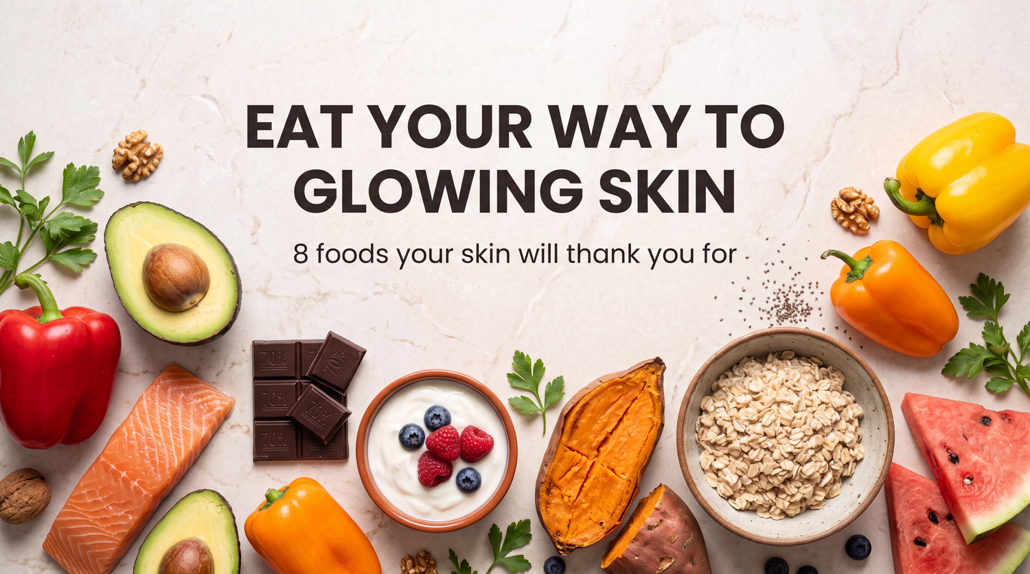 8 Foods for Beautiful Healthy Skin