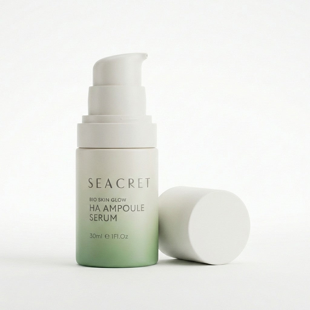 SEACRET Triple Hyaluronic Acid Glow serum bottle