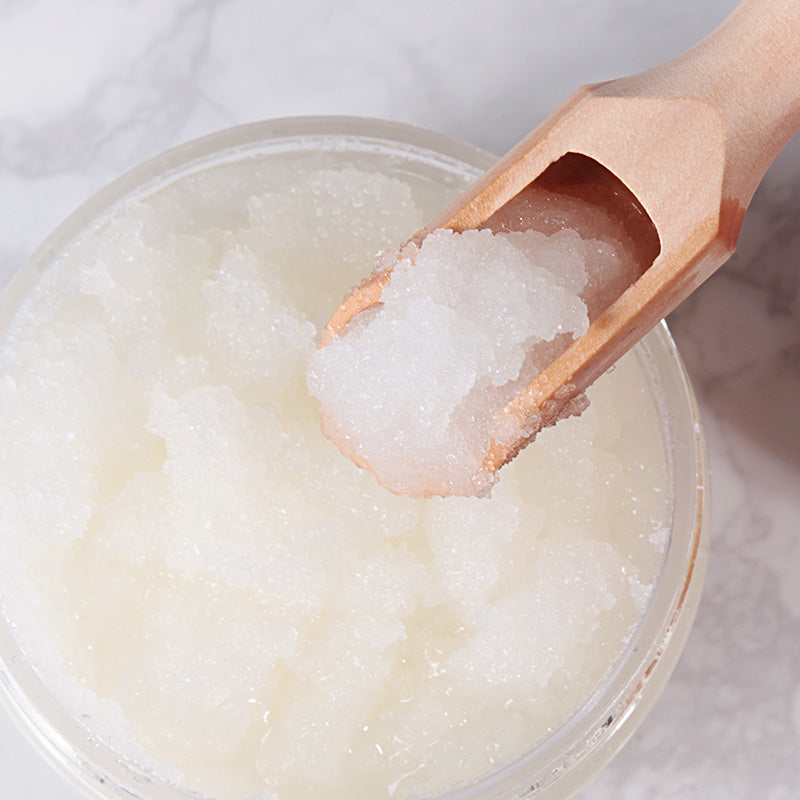 Salt and Botanical Oil Body Scrub — Pomegranate