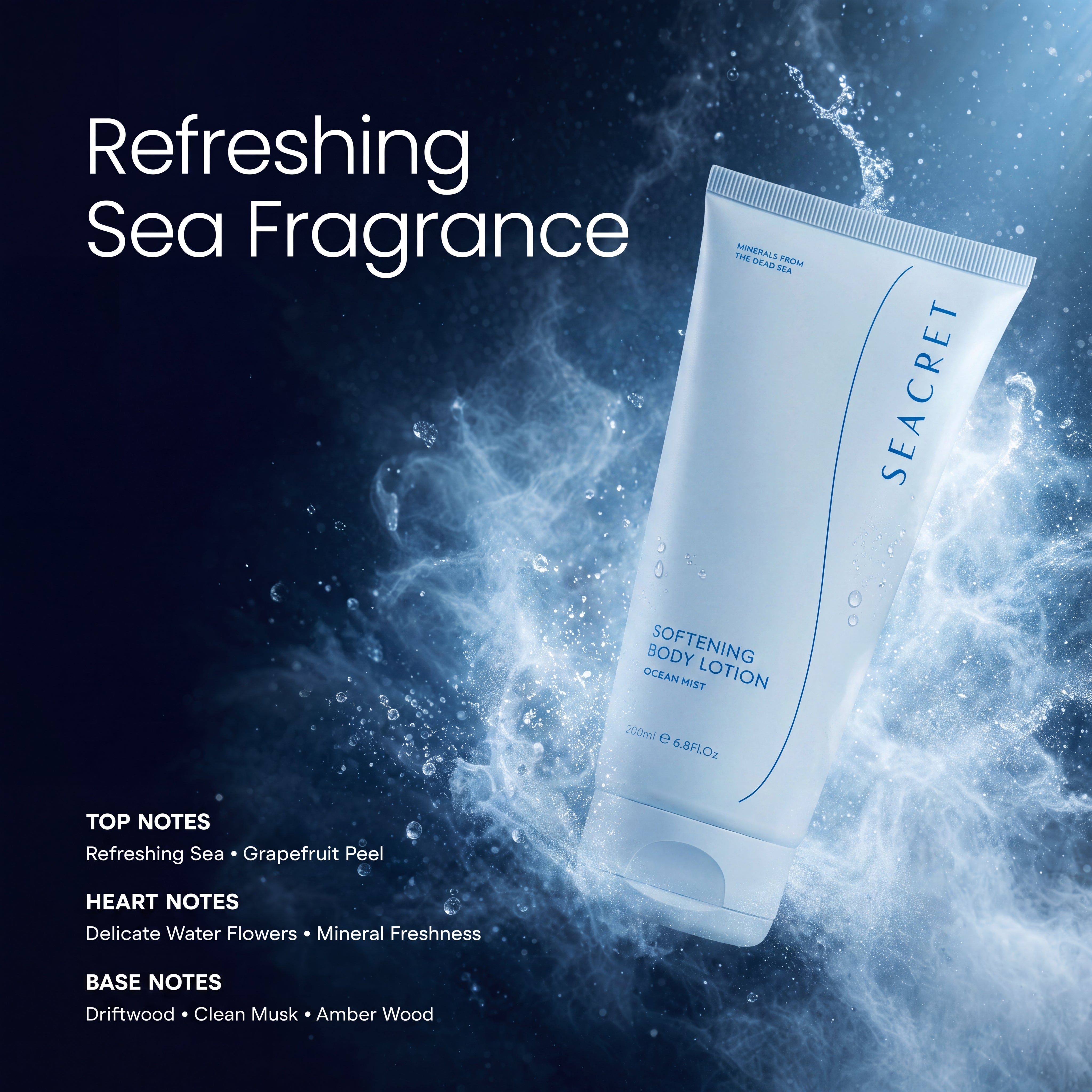 Softening Body Lotion, Ocean Mist 200ml | SEACRET – SEACRET US