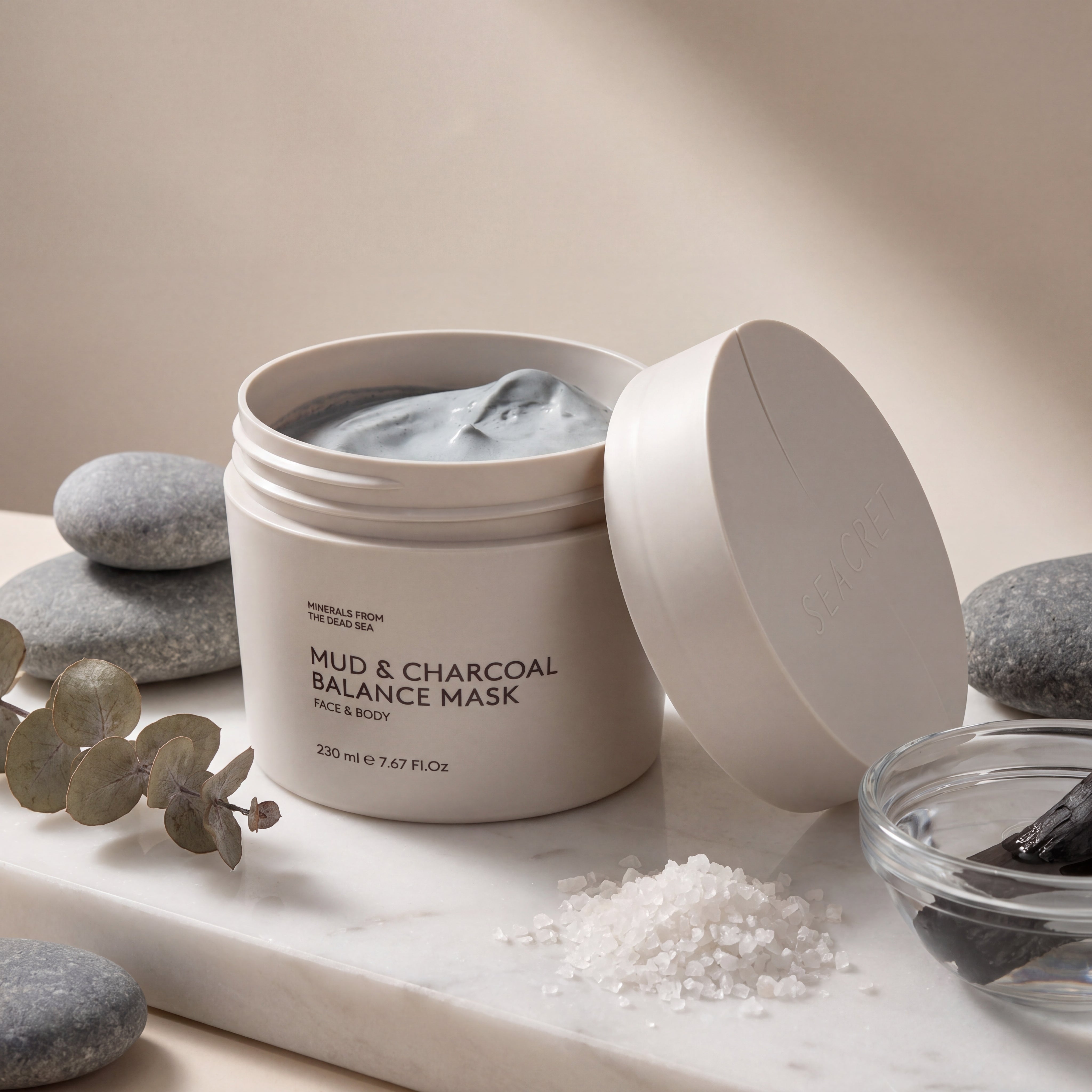 Dead Sea Mud & Charcoal Balance Mask – SEACRET US