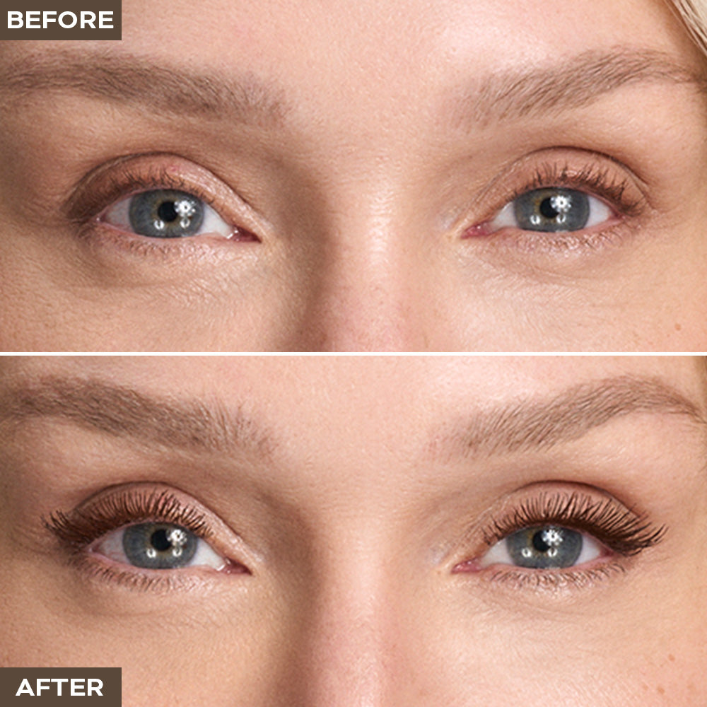 Non Smudge Tubing Mascara — Brown