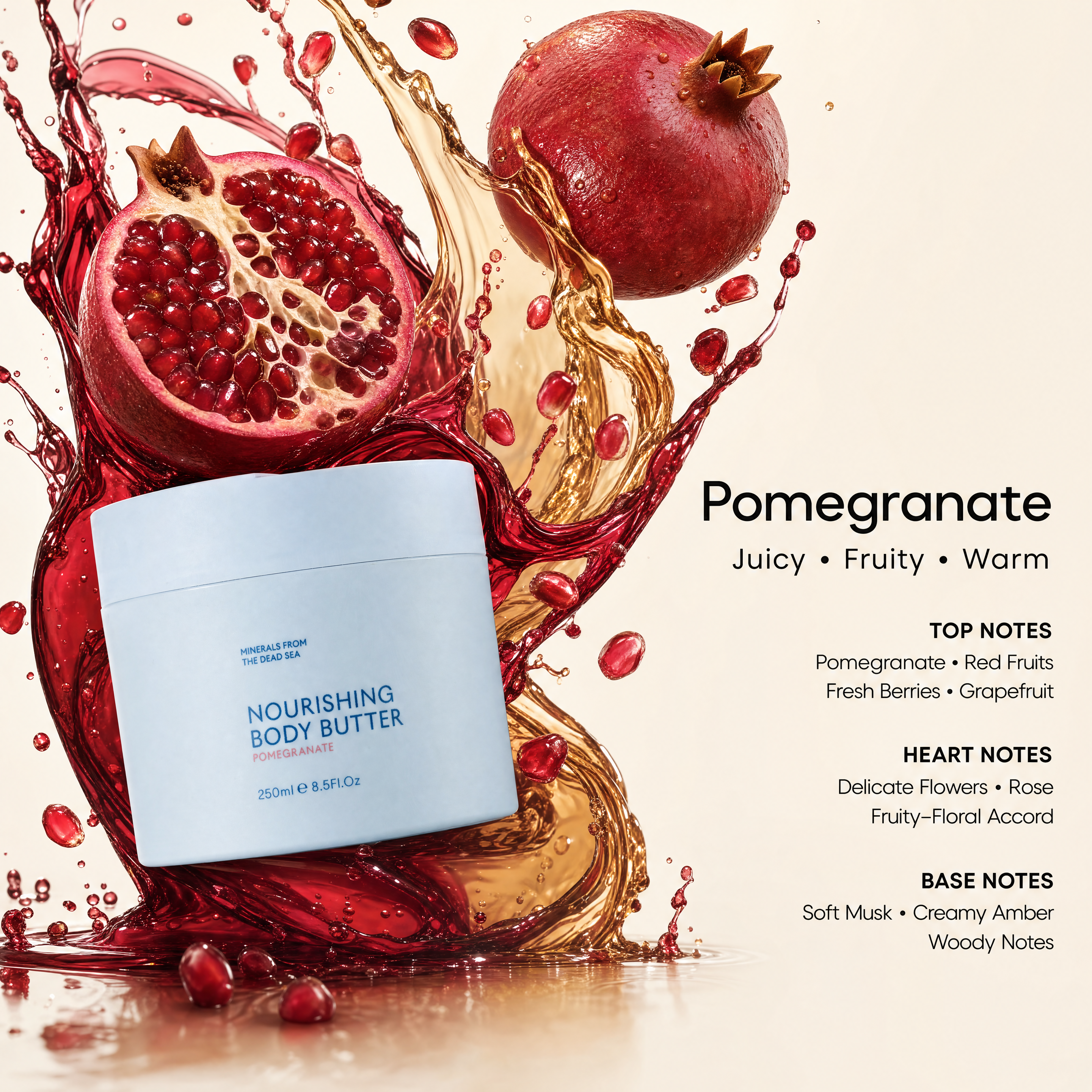 Restorative Mineral Body Butter — Pomegranate