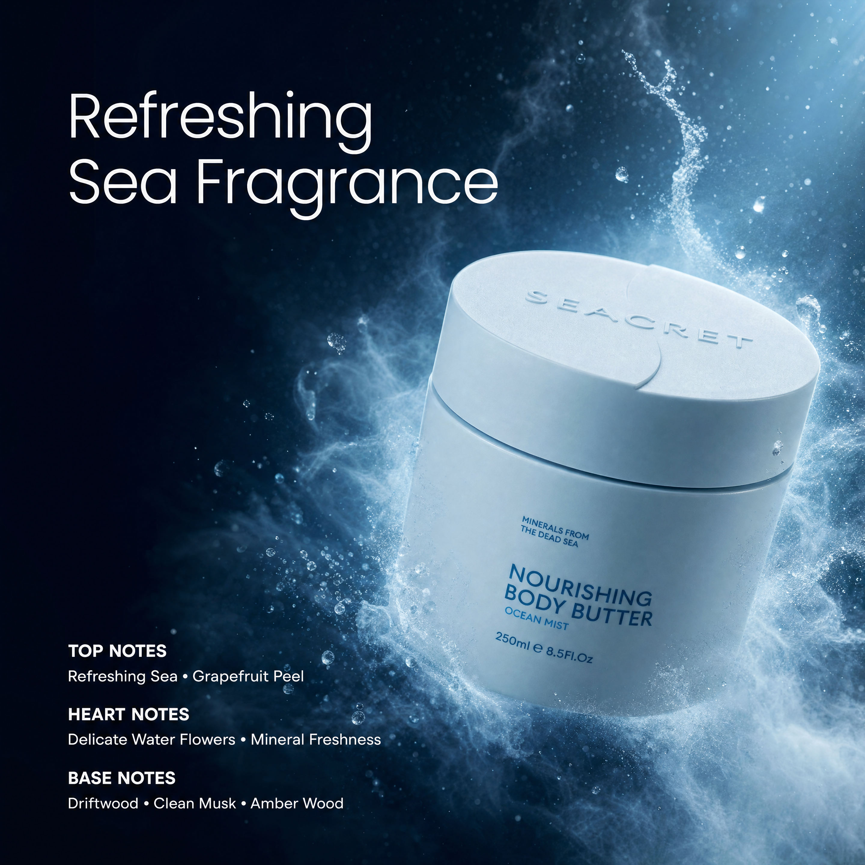 Restorative Mineral Body Butter — Ocean Mist