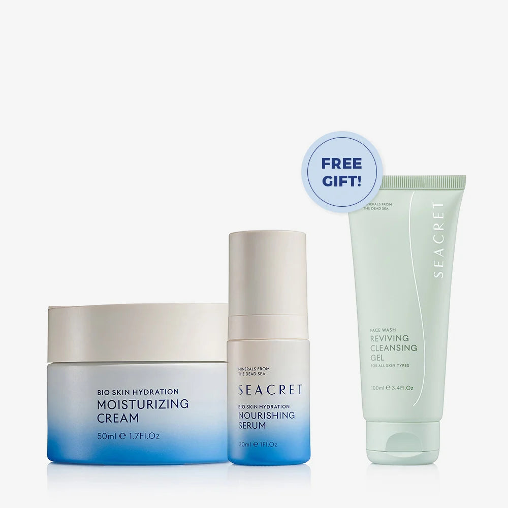 Moisturizing Set + Free Face Wash Gel