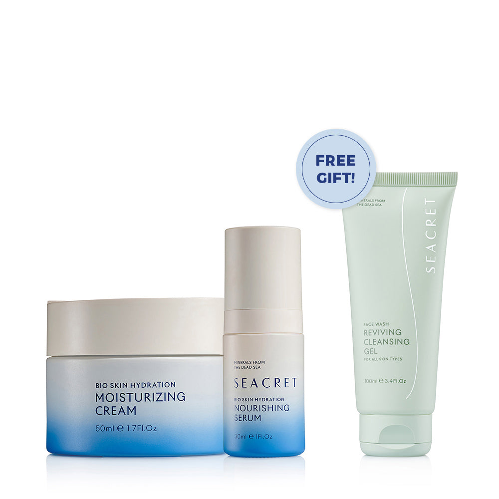 Moisturizing Set + Free Face Wash Gel